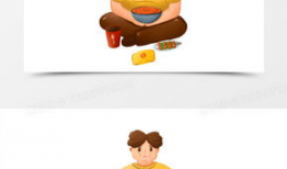 胖子漫画图片,幽默描绘生活中的点点滴滴